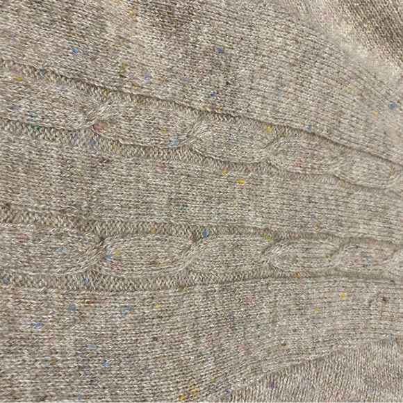 Vintage Robert Bruce shawl collar grandpa heritage academia wool cable cardigan - Picture 4 of 5